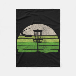 Ultimate Frisbee Disc Golf Tee Shirts For Men Co.  Fleece Blanket