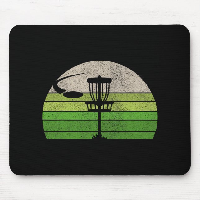 Ultimate Frisbee Disc Golf Tee Shirts For Men Co.  Mouse Pad (Front)