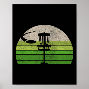 Ultimate Frisbee Disc Golf Tee Shirts For Men Co.  Poster