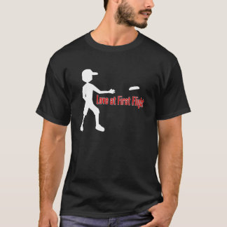 Ultimate Frisbee Love at First Flight T-Shirt