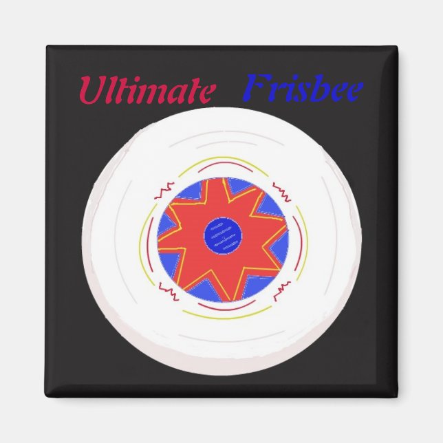 Ultimate Frisbee Magnet (Front)