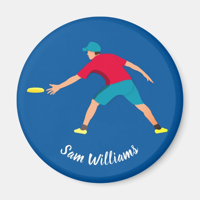 Ultimate Frisbee Magnet (Front)
