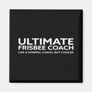 Ultimate Frisbee Player Coach Disc Golf Men Women  Magnet