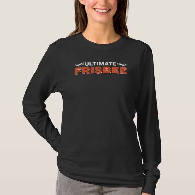 Ultimate Frisbee Player Game Team Frisbee T-Shirt (Front)