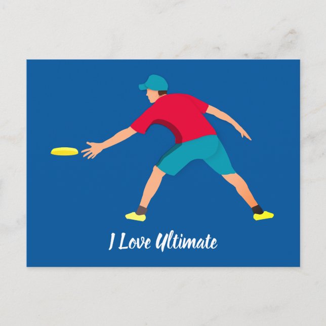 Ultimate Frisbee Postcard (Front)