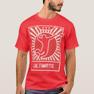 ULTIMATE Frisbee Propaganda Poster T-Shirt