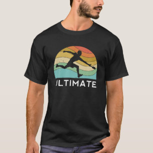 Ultimate Frisbee Retro Player Men Women Flying Dis T-Shirt
