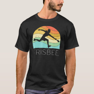 Ultimate Frisbee Retro Player Men Women Flying Dis T-Shirt