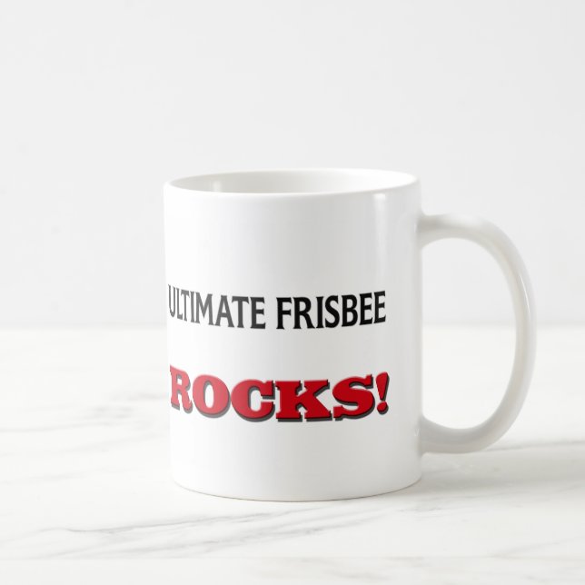 Ultimate Frisbee Rocks Coffee Mug (Right)
