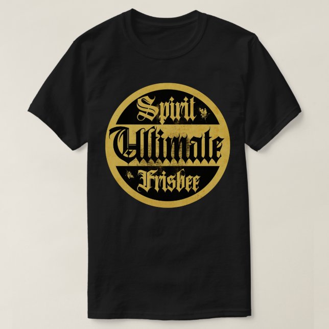 Ultimate Frisbee Spirit T-Shirt (Design Front)