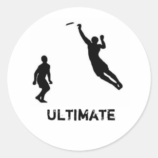 Ultimate frisbee sticker