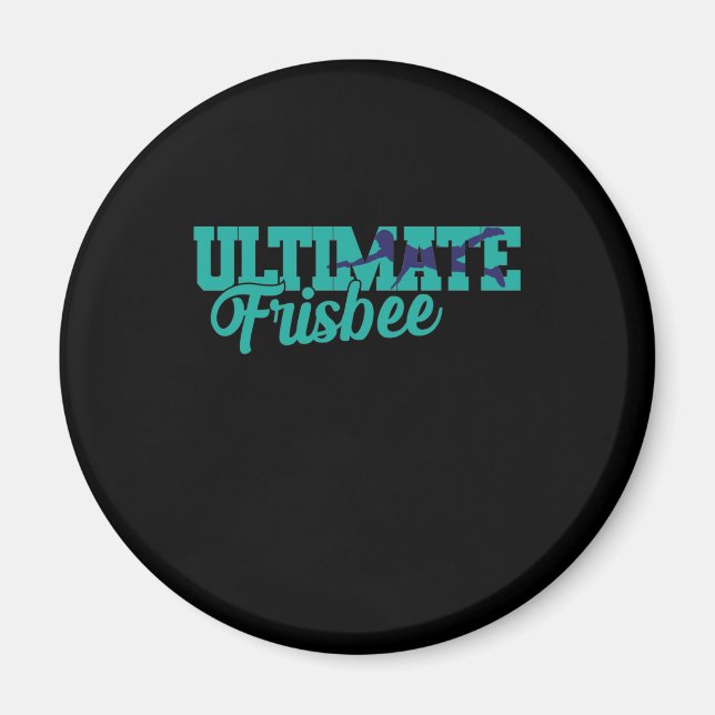 Ultimate Frisbee Strandsport Wurf Magnet (Front)
