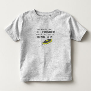 Ultimate Frisbee Why The Frisbee Is Getting Bigger Toddler T-Shirt