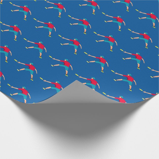 Ultimate Frisbee Wrapping Paper (Corner)