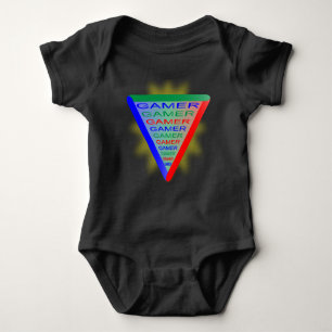 Ultimate Gamer 3 Gaming System Colours RGB Baby Bodysuit
