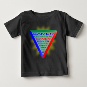 Ultimate Gamer 3 Gaming System Colours RGB Baby T-Shirt