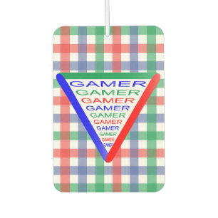 Ultimate Gamer 3 Gaming System Colours RGB Car Air Freshener