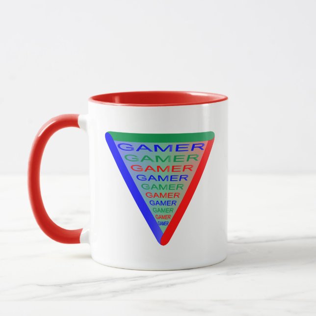 Ultimate Gamer 3 Gaming System Colours RGB Mug (Left)
