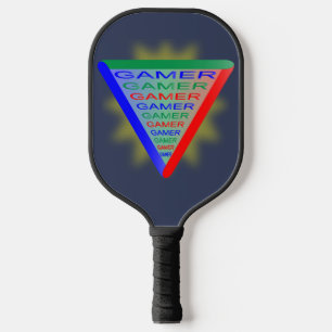 Ultimate Gamer 3 Gaming System Colours RGB Pickleball Paddle