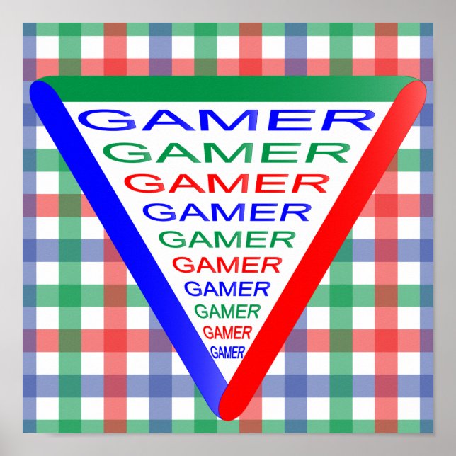 Ultimate Gamer 3 Gaming System Colours RGB Poster (Front)
