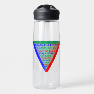 Ultimate Gamer 3 Gaming System Colours RGB Water Bottle