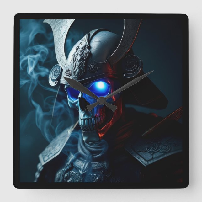 Ultimate Ghost Samurai Warrior Clock (Front)