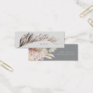 Ultimate Grey Pampas Grass Floral Jungle Wedding