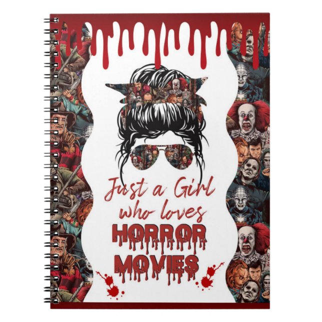 Ultimate Horror Movie Fanatic Notebook (Front)