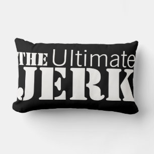 Ultimate Jerk Funny Reversible Lumbar Cushion
