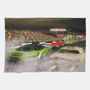 Ultimate Mopar Showdown 2 Tea Towel