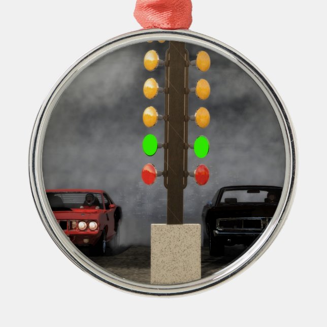 Ultimate Mopar Showdown Metal Ornament (Front)