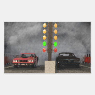 Ultimate Mopar Showdown Rectangular Sticker