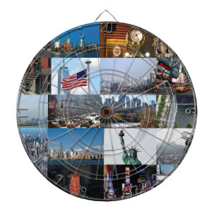 Ultimate! New York City Pro Photos Dartboard