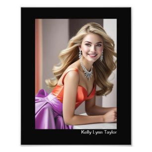 Ultimate Pageant Photogenic Print 8x10 Dark Border