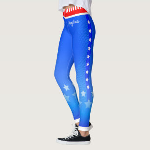 Ultimate Patriot USA Stars and Stripes Leggings