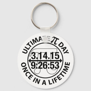 Ultimate Pi Day 2015 Key Ring