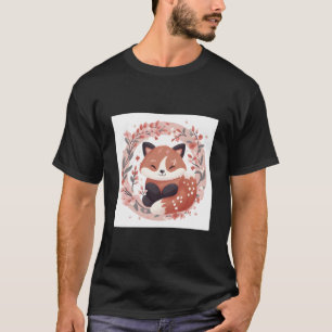 Ultimate Springtime Look Our Red Panda And Cherry T-Shirt