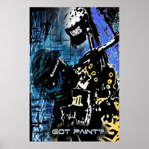 Ultimate survival paintball poster