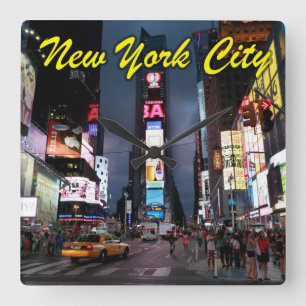 Ultimate Times Square New York City USA Wall Clock