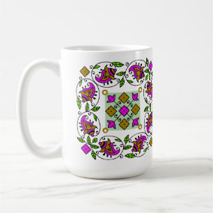 ultimate vintage pattern coffee mug