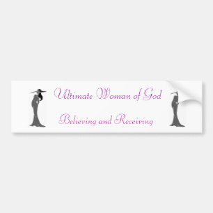 Ultimate Woman bumper sticker
