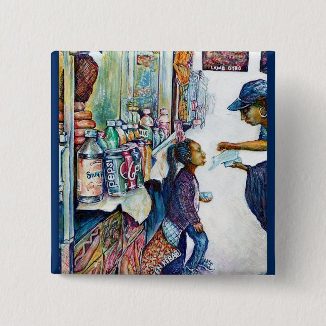 Ultimately Produces Hope 15 Cm Square Badge (Front)