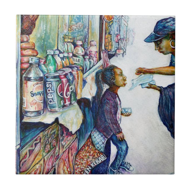 Ultimately Produces Hope Ceramic Tile (Front)