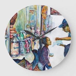 Ultimately Produces Hope Large Clock