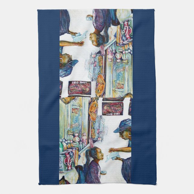 Ultimately Produces Hope Tea Towel (Vertical)