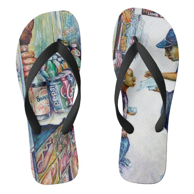 Ultimately Produces Hope Thongs (Footbed)