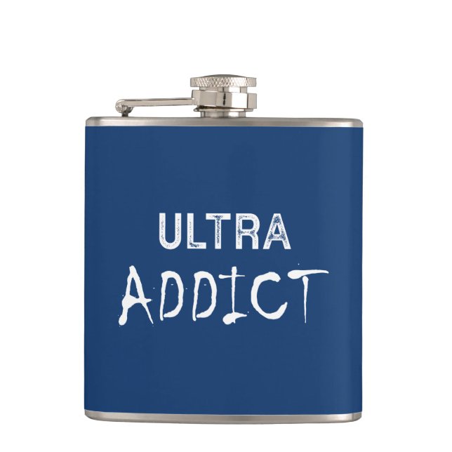 Ultra Addict Hip Flask (Front)