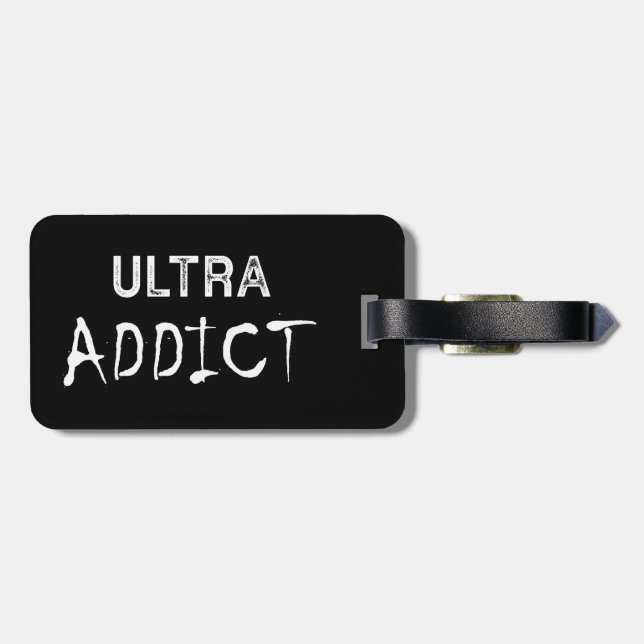 Ultra Addict Luggage Tag (Back Horizontal)