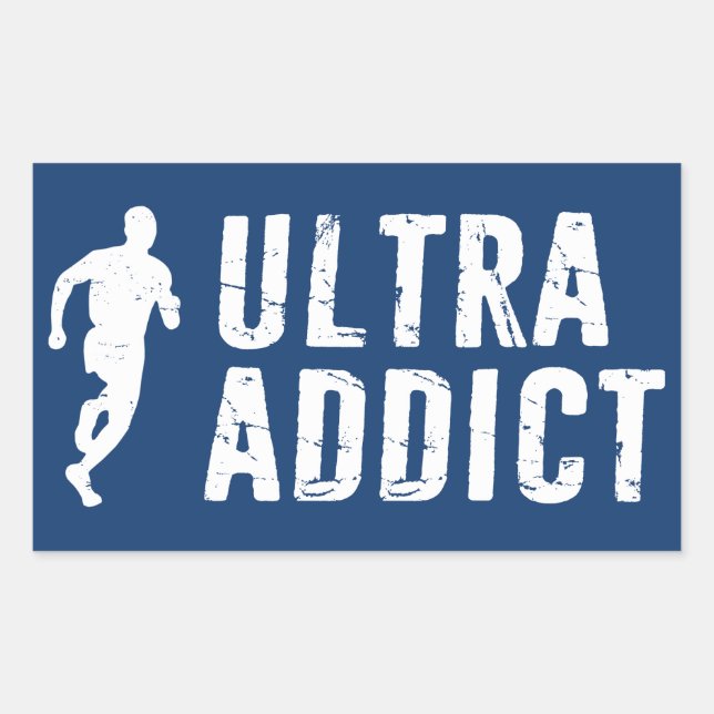 Ultra Addict Rectangular Sticker (Front)