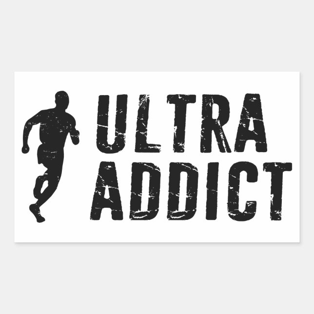 Ultra Addict Rectangular Sticker (Front)